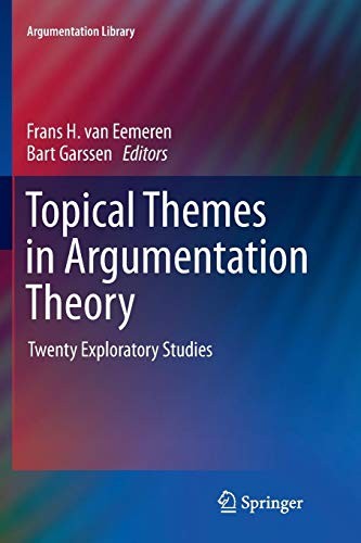 Cover for Topical Themes in Argumentation Theory