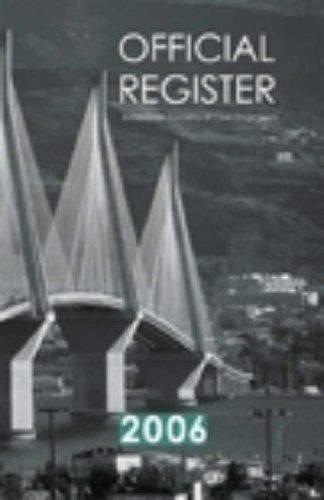 Cover for Official Register 2006