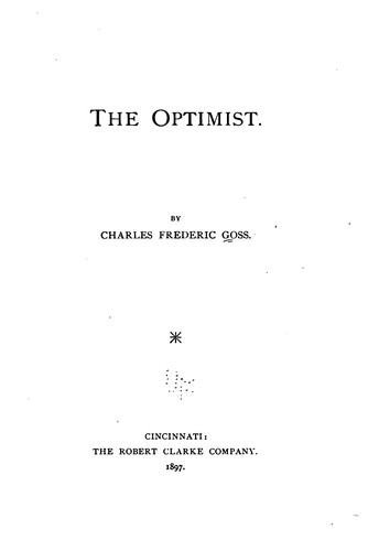Cover for The Optimist