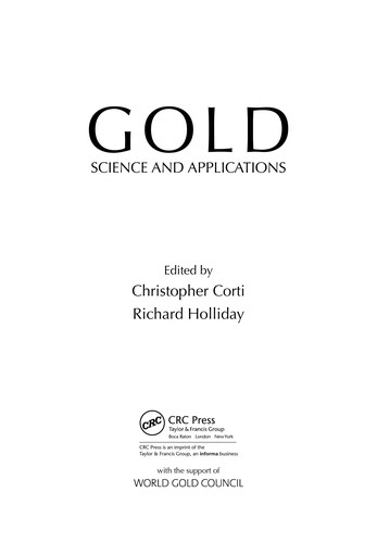 Cover for Gold