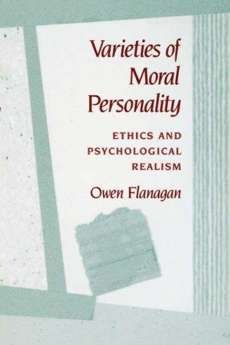Cover for Varieties of Moral Personality