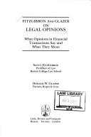 Cover for FitzGibbon and Glazer on legal opinions