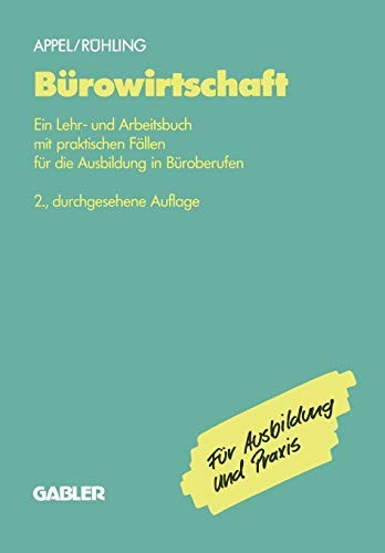 Cover for Bürowirtschaft