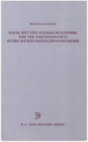 Cover for Raum, Zeit und soziales Rollenspiel der vier Kardinalpunkte in der antiken Katarchenhoroskopie