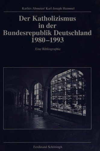 Cover for Der Katholizismus in der Bundesrepublik Deutschland 1980-1993