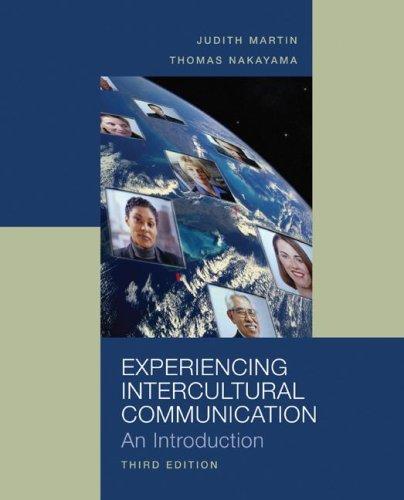Cover for Experiencing Intercultural Communication
