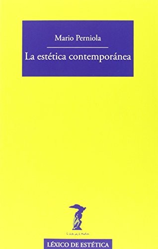 Cover for La estética contemporánea