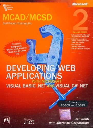 Cover for Developing web application with microsoft visual basic.net and microsoft visual C # net
