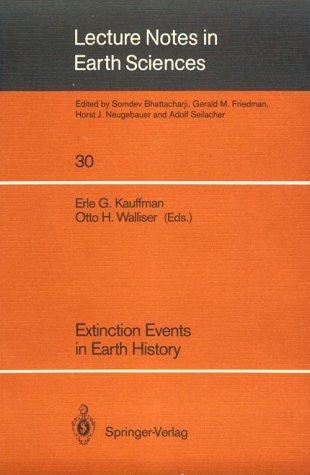 Cover for Extinction events in earth history