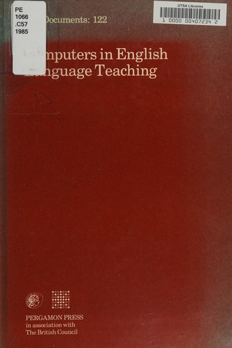 Cover for Computers in English language teaching