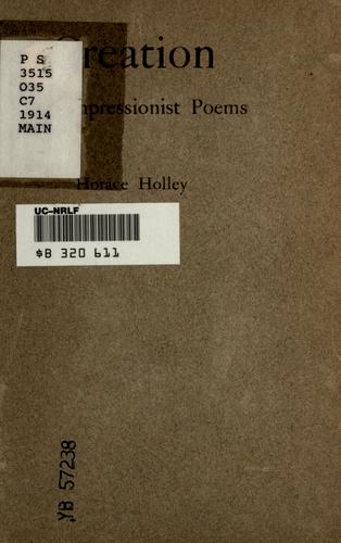Cover for Creation