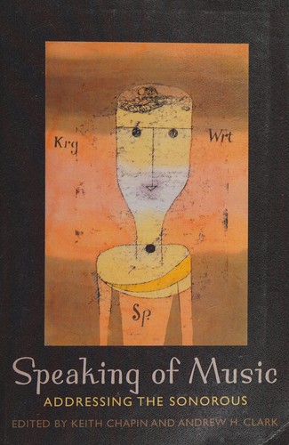 Cover for Speaking of Music