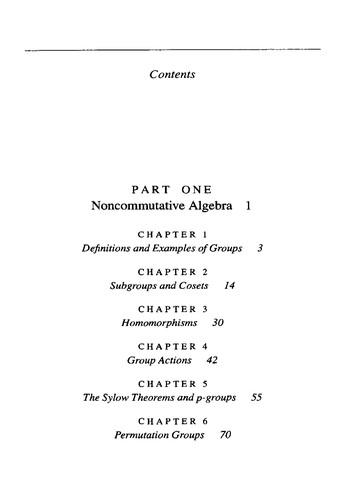 Cover for Algebra