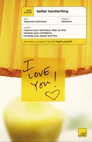 Cover for Better handwriting