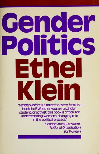 Cover for Gender Politics