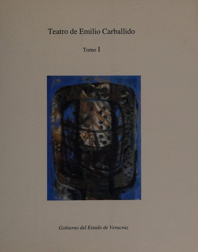 Cover for Teatro de Emilio Carballido.