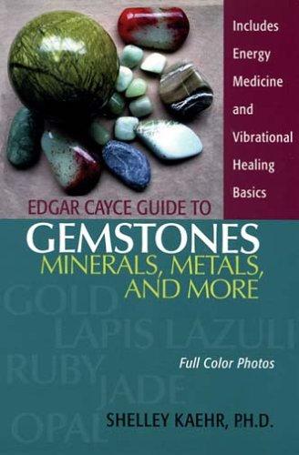 Cover for Edgar Cayce guide to gemstones, minerals, metals, and more