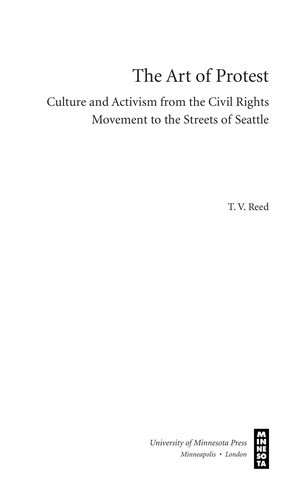 Cover for The art of protest