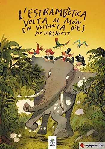 Cover for L'estrambòtica volta al món en vuitanta dies