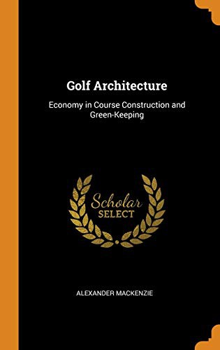 Cover for Golf Architecture