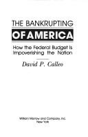 Cover for The bankrupting of America