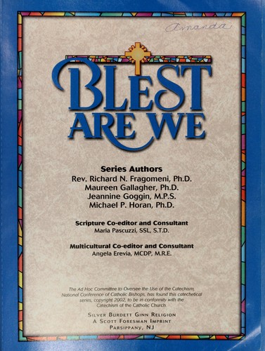 Cover for Blest are we parshish program 5