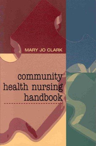 Cover for Community health nursing handbook