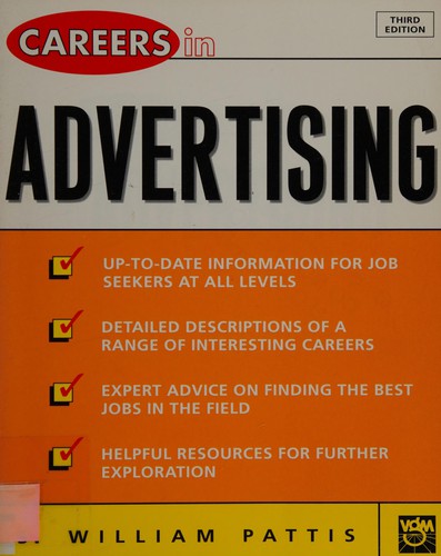 Cover for Careers in advertising