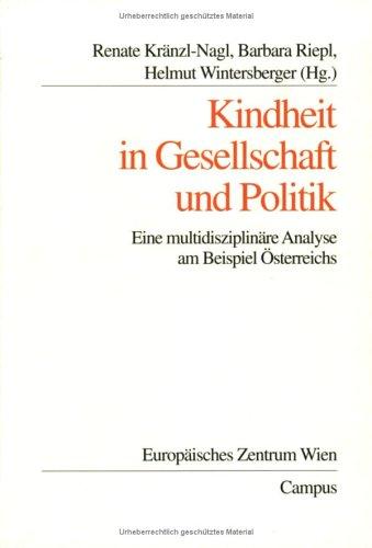 Cover for Kindheit in Gesellschaft und Politik