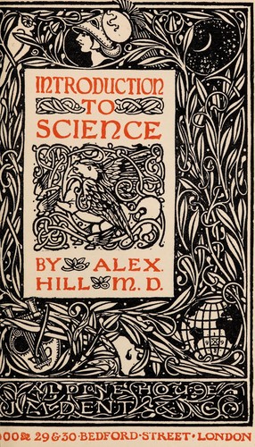 Cover for Introduction to science