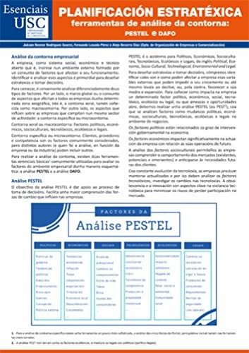 Cover for Planificación estratéxica : Ferramentas da análise da contorna