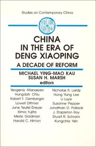 Cover for China in the era of Deng Xiaoping