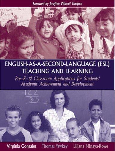 Cover for English-as-a-second-language (ESL) teaching and learning