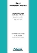 Cover for The Polymers In Dental Applications Collection