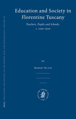 Cover for Education and society in Florentine Tuscany