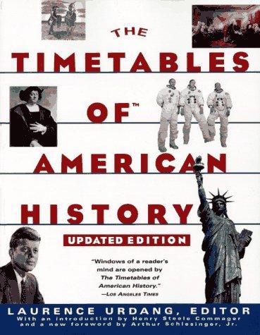 Cover for The timetables of American history