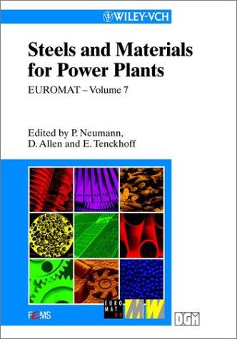Cover for EUROMAT 99, Steels and Materials for Power Plants