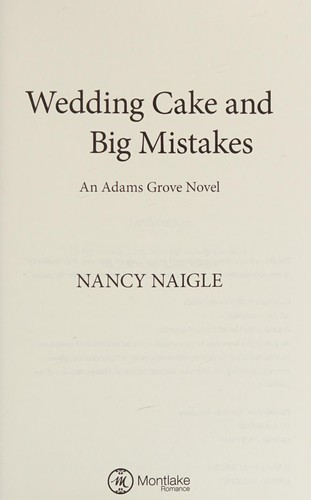 Cover for Wedding cake and big mistakes