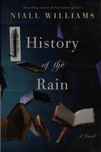Cover for History of the rain