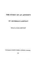Cover for The story of an affinity