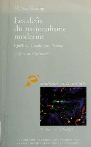 Cover for Les défis du nationalisme moderne