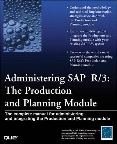 Cover for Administering SAP R/3