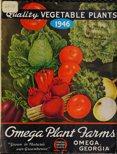Cover for Quality vegetable plants, 1946