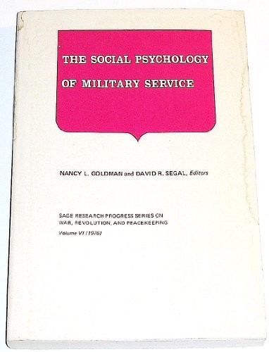 Cover for The Social psychology of military service