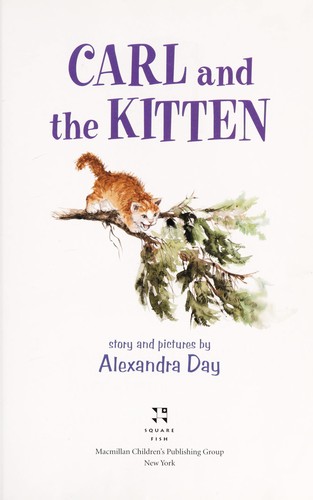 Cover for Carl and the kitten