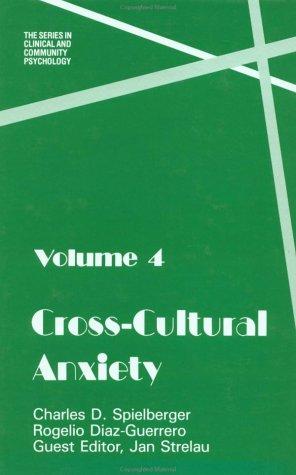 Cover for Cross-cultural anxiety