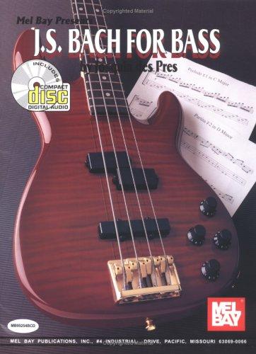 Cover for Mel Bay J. S. Bach for Bass