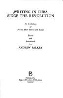 Cover for Writing in Cuba since the Revolution
