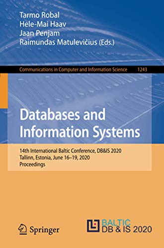 Cover for Databases and Information Systems