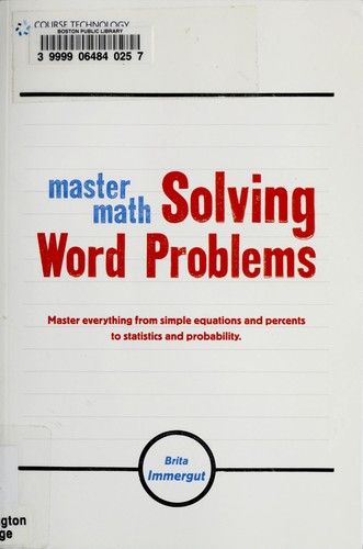 Cover for Master math